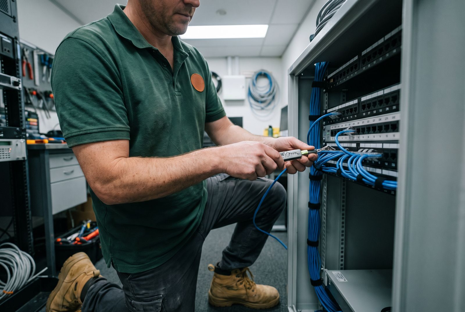 Data Cabling by Cheeky's Electrical in Wellington
